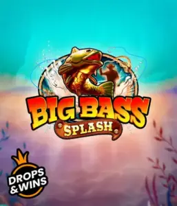 Get hooked on the action-packed world of the Big Bass Splash game by Pragmatic Play, highlighting a lively fish leaping out of water. This image captures the heart of angling with vivid visuals and energetic text. Great for anglers, promising a thrilling gaming experience. 